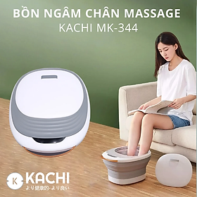 Bồn ngâm chân hồng ngoại massage xếp gọn Kachi MK344 - Hàng chính hãng