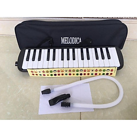 Tặng kèm khăn lau  Đàn kèn 32 phím học chơi nhạc dễ dàng,tiện dụng có sẵn 3 màu lựa chọn