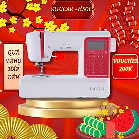 Hình ảnh Máy may gia đình RICCAR H50E - Máy may điện tử -Thương hiệu Nhật Bản - Hàng Chính Hãng