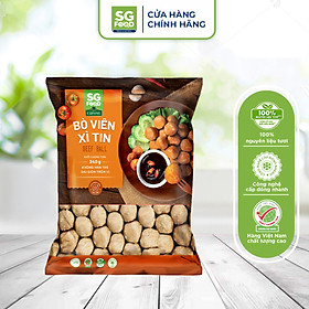 Bò Viên Xì Tin SG Food Gói 340g