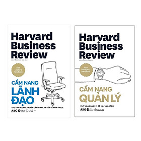 Combo HBR Cẩm Nang Lãnh Đạo + HBR Cẩm Nang Quản Lý