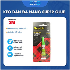 Keo 3M AD113 Super Glue 2g – Keo Dán Giày, Gỗ, Nhựa, Cao Su Siêu Dính – Gel Trong Suốt Không Chảy
