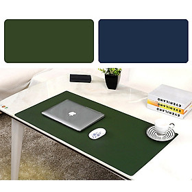 Thảm Da Trải Bàn Làm Việc Deskpad Cỡ 30 x 60 cm - Hàng Nhập Khẩu