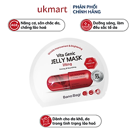 Mặt Nạ Dưỡng Da Banobagi Vita Genic Jelly Mask Cung Cấp Collagen, Vitamin Và Dưỡng Chất Chăm Sóc Da Săn Chắc Mịn Màng