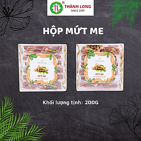 HỘP MỨT ME CHUA THÀNH LONG 200G - MỨT TẾT 