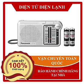 Đài radio fm/am panasonic rf - p150dbaga kèm pin chính hãng