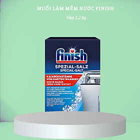 Muối rửa chén Finish Dishwasher Salt 4kg - muối rửa bát finish 4 kg, muối finish 1.2kg, muối finish 1.5kg