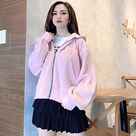 ÁO HOODIE - ÁO KHOÁC NỈ NGOẠI Tay Phồng (HD2000 - Form Dơi)