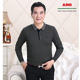 ÁO THUN DÀI TAY cho người già, thun dài tay ông già