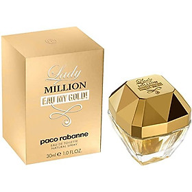Lady Million Eau My Gold ! by Paco Rabanne 2.7 oz Eau de Toilette Spray