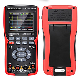 Mua Đồng hồ đo điện vạn năng kỹ thuật số Zoyi ZT-703S 3 trong 1  tích hợp đo sóng hai kênh 50 mhz  lưu trữ dữ liệu dạng sóng  máy phát tín hiệu dao động kép  băng thông 280ms  tốc độ pc - Hàng Chính Hãng