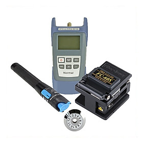 Mua COMBO: Máy Đo Công Suất Quang Normal + Dao Cắt Quang FC-60S + Bút Soi Quang 1KM Tặng Sản Phẩm Lưỡi Dao Cắt Quang