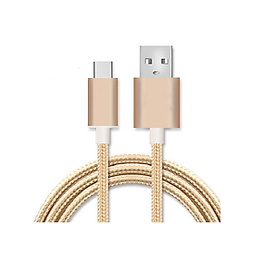 Dây cáp sạc cổng USB-C (Type C) siêu dài dây dù bện chống đứt, chống xoắn rối - Giao màu ngẫu nhiên