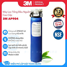 Mua  LẮP ĐẶT TOÀN QUỐC  Máy Lọc Nước Tổng Đầu Nguồn Máy Lọc Nước Tổng Đầu Nguồn 3M AP904  AP102T-420 (20 in)  AP11T-420 (10 in) - Công suất 3.63 m³/h  Không Dùng Điện  Không Nước Thải - Hàng Chính Hãng 3M