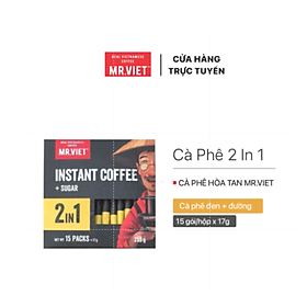 Cà Phê Hoà Tan Mr.Việt - 2 trong 1 Instant Coffee