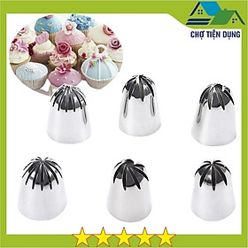 Mua Đui Bắt Kem Lớn F1 F2 F3 Combo Bộ Set 3 Đầu Tạo Hình Bánh Kem Sinh Nhật Bông Lan - CBDUIBATKEMF1F2F3