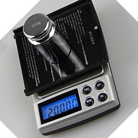 Mua Cân tiểu ly 200g ứng dụng trong phòng thí nghiệm  kiểu sáng sang trọng M3 ( Tặng kèm 03 nút kẹp cao su đa năng ngẫu nhiên )