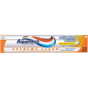 Kem đánh răng Aquafresh Extreme Clean Whitening Action 158.7g