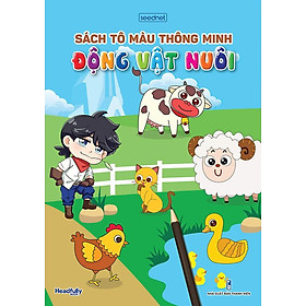 Sách Sách Tô Màu Thông Minh - Động Vật Nuôi
