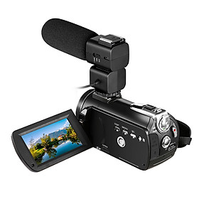 Máy Quay Kỹ Thuật Số Màn Hình Cảm Ứng AC5 4K Ordro (24MP) (3.1 Inch) (12X)