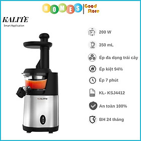 Máy Ép Chậm KALITE KSJ4412 Công Nghệ Châu Âu Dung Tích 350 ML Công Suất