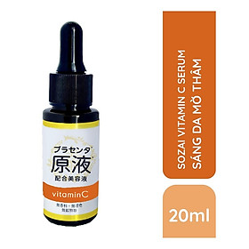 Serum dưỡng da vitamin C Sozai Farm Nhật Bản 20ml