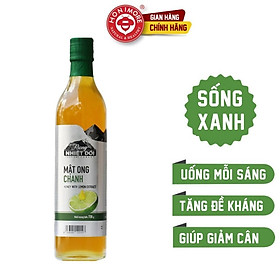 Mật ong Chanh - Rừng Nhiệt Đới 730g - tiện lợi, giúp giảm cân, tăng đề kháng