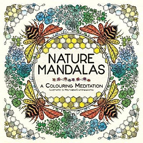 Sách - Nature Mandalas by Melpomeni Chatzipanagiotou (UK edition, paperback)