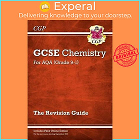 Sách - Grade 9-1 GCSE Chemistry: AQA Revision Guide with Online Edition - Higher by CGP Books (UK edition, paperback)