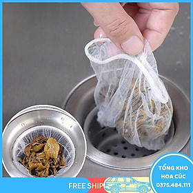 Mua Set 100 Túi Lọc Rác Bồn Rửa Bát Cực Tiện Lợi Vệ Sinh Sạch Sẽ Dễ Dàng - Vận Chuyển Miễn Phí Toàn Quốc