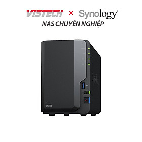 Thiết bị lưu trữ NAS Synology DS223 (Đen) - Hàng Chính Hãng