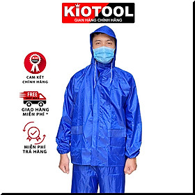 Mua Bộ quần áo mưa Kiotool vải dù cao cấp chống thấm nước
