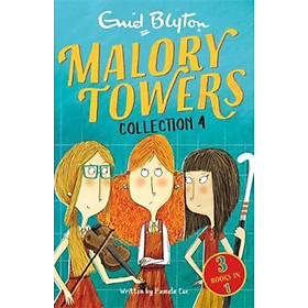 Hình ảnh Sách - Malory Towers Collection 4 : Books 10-12 by Enid Blyton (UK edition, paperback)