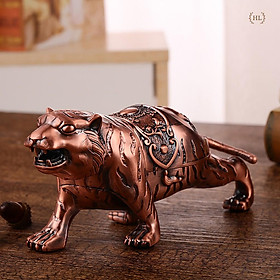 GẠT TÀN HỔ 2022 | GẠT TÀN THUỐC HÌNH HỔ HỢP KIM ĐỒNG | Gạt tàn con Hổ hoạ tiết hoa văn cổ hợp kim cao cấp