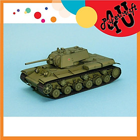 Mô hình giấy 3D  xe tank KV-1 tỉ lệ 1/72