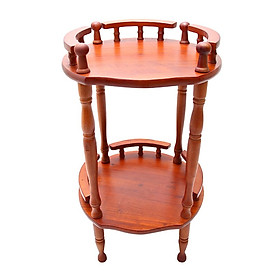 Mua Kệ góc tròn gỗ tự nhiên (Vàng cánh gián)