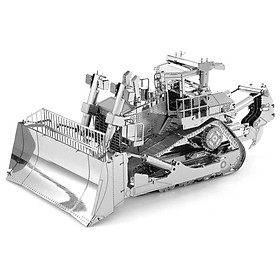 Mô Hình 3D Kim Loại Lắp Ráp Xe Ủi Đất Bánh Xích [Chưa lắp] - Mô Hình Sưu Tầm, Mô Hình Trang Trí, Quà Tặng Mô Hình
