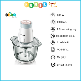 Máy Xay Thịt BEAR Đa Năng 2L QSJ-B02Q1 (FC-B20V1) - Hàng Chính Hãng