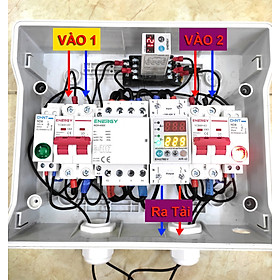 Mua BỘ CHUYỂN NGUỒN TỰ ĐỘNG ATS DÙNG  KHỞI ĐỘNG TỪ - Contactor KCH 63/22 - 2NO - 2NC