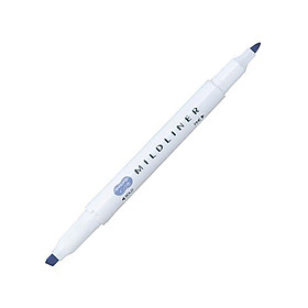 Viết Lông Dầu Dạ Quang Zebra Mildliner-MDB Fine Bold Mild Dark Blue