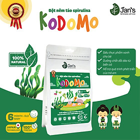 Bột Nêm tảo Spirulina dinh dưỡng tự nhiên Kodomo cho bé từ 6 tháng tuổi