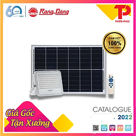 Mua Đèn năng lượng mặt trời 50W Rạng Đông Đèn chiếu pha NLMT Model: CP02.SL.RF 50W - Giá gốc tận xưởng