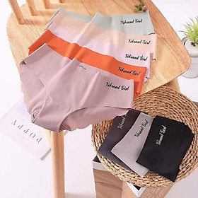 Combo 5 Quần Lót Nữ Vibrant Girl Su Trơn Viền Gợn Sóng MS1028 – Giao nhiều màu ngẫu nhiên - Tặng kẹp tóc siêu bền