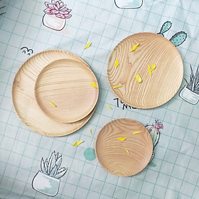 Mua Khay  Đĩa gỗ Tần bì Thủ công