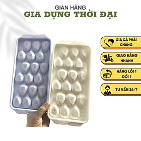Mua Khay Làm Đá Sáng Tạo Kim Cương 18 Viên Có Nắp Hàn Quốc Hole KT: 25.5x12.5cm