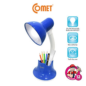 Đèn Bàn Học Sinh Comet CT413 (đã bao gồm bóng 5W) có ngăn đựng dụng cụ