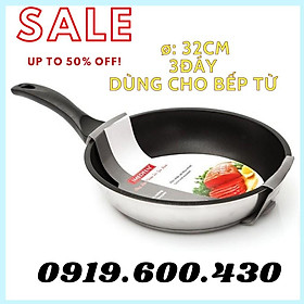 Mua Chảo Five Star 32cm chống dính 3 đáy dùng được cho bếp từ siêu bền