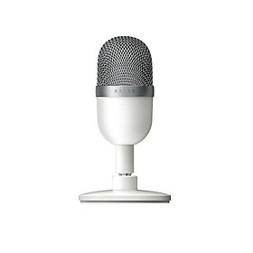 Razer Seiren Mini USB Condenser Microphone Ultra-compact Streaming Microphone with Supercardioid Pickup Pattern Silver