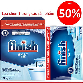 Muối rửa chén Finish Dishwasher Salt 1,5kg PTT017383