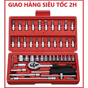 Bộ dụng cụ tháo vặn ốc vít TV-46, Bộ dụng cụ mở ốc vít 46 chi tiết